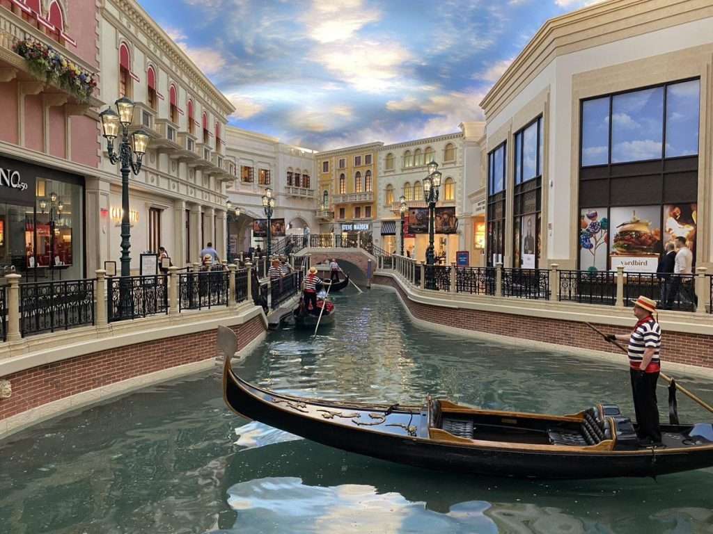 National Park Express A lake in the middle fo buildings